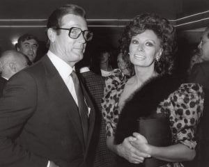 Sophia Loren and Roger Moore 1988.jpg